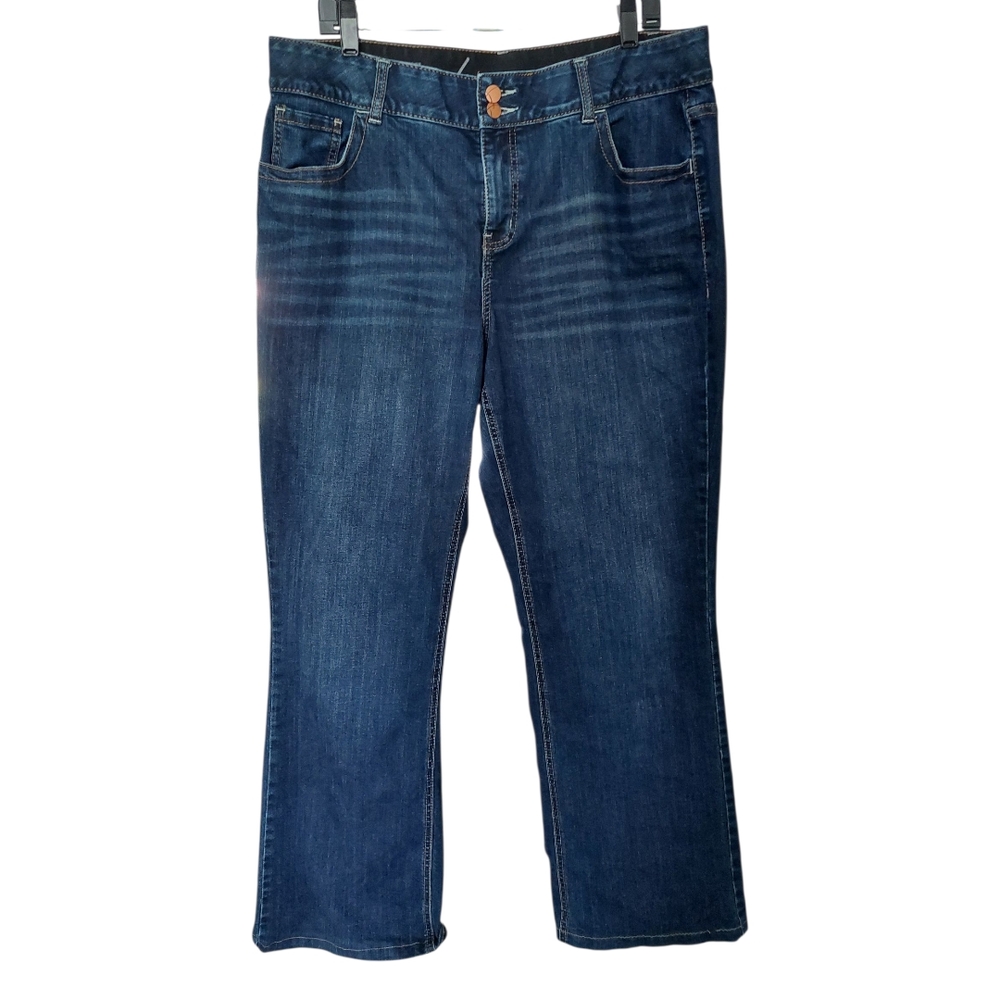 Lane Bryant Classic Blue Denim Jeans Sz 16